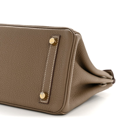 Hermes Togo Birkin 25 Etoupe 10 of 14