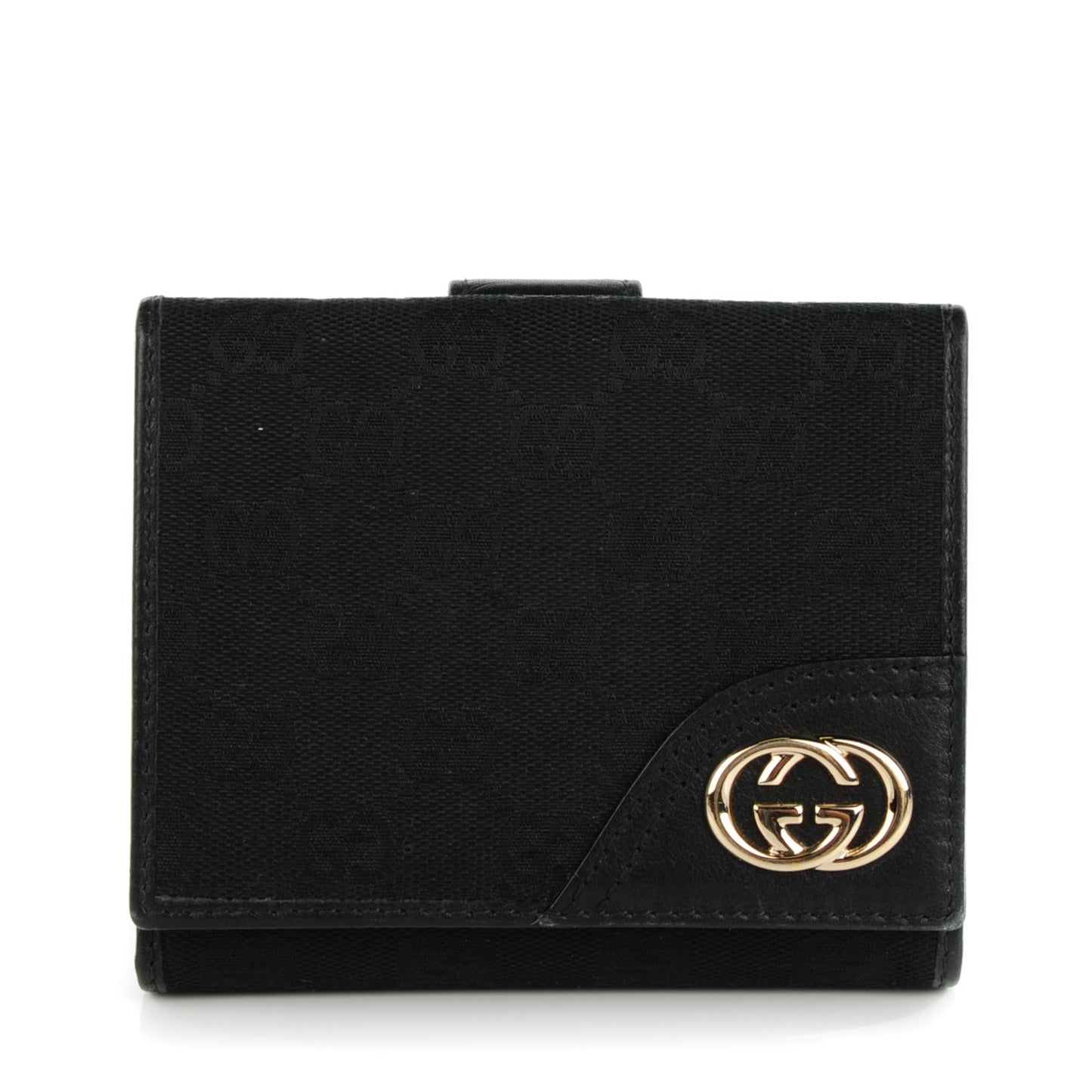 Monogram New Britt French Wallet Black