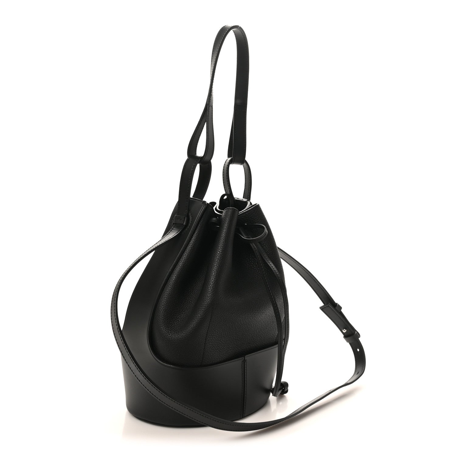 Loewe Calfskin Medium Balloon Bucket Bag Black 3 of 9