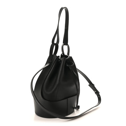 Loewe Calfskin Medium Balloon Bucket Bag Black 3 of 9