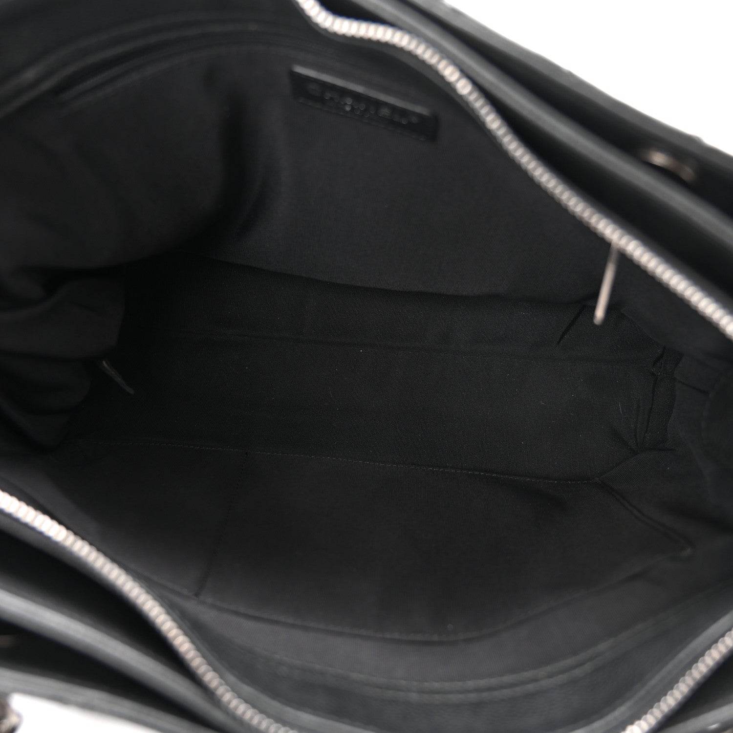 Chanel Caviar Quilted Medium Rock In Rome Tote Black 4 of 9