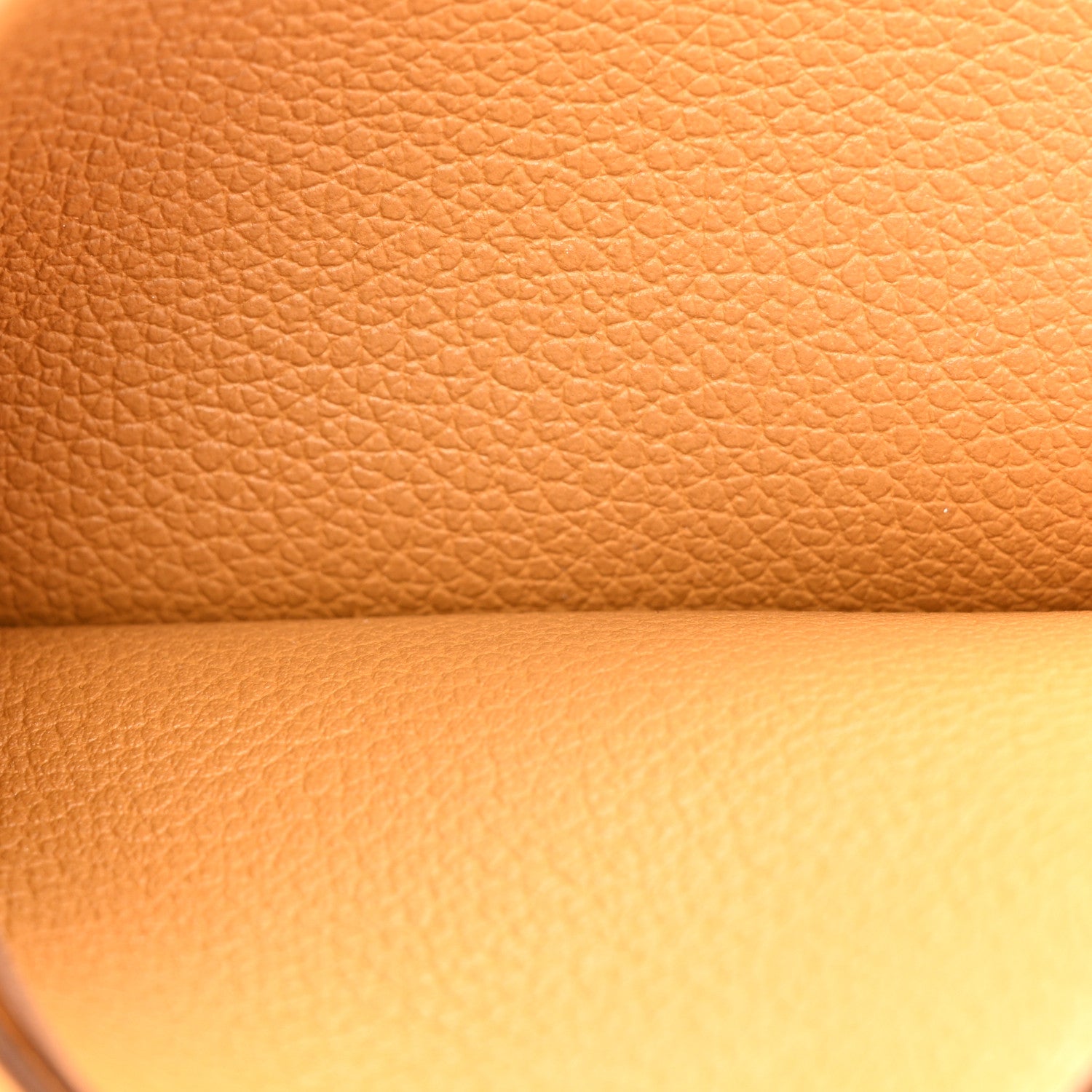 Hermes Evercolor Sellier Card Holder Caramel 5 of 12