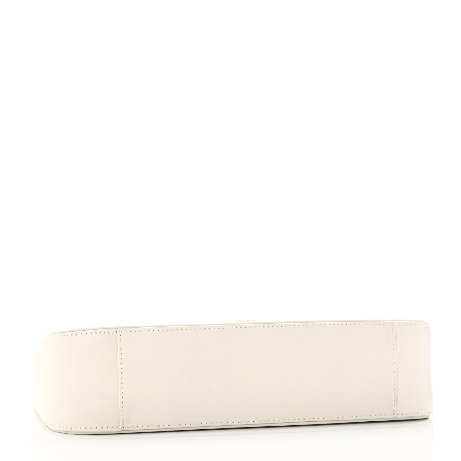 Saint Laurent Smooth Calfskin Le 5 A 7 Hobo Blanc Vintage 4 of 25