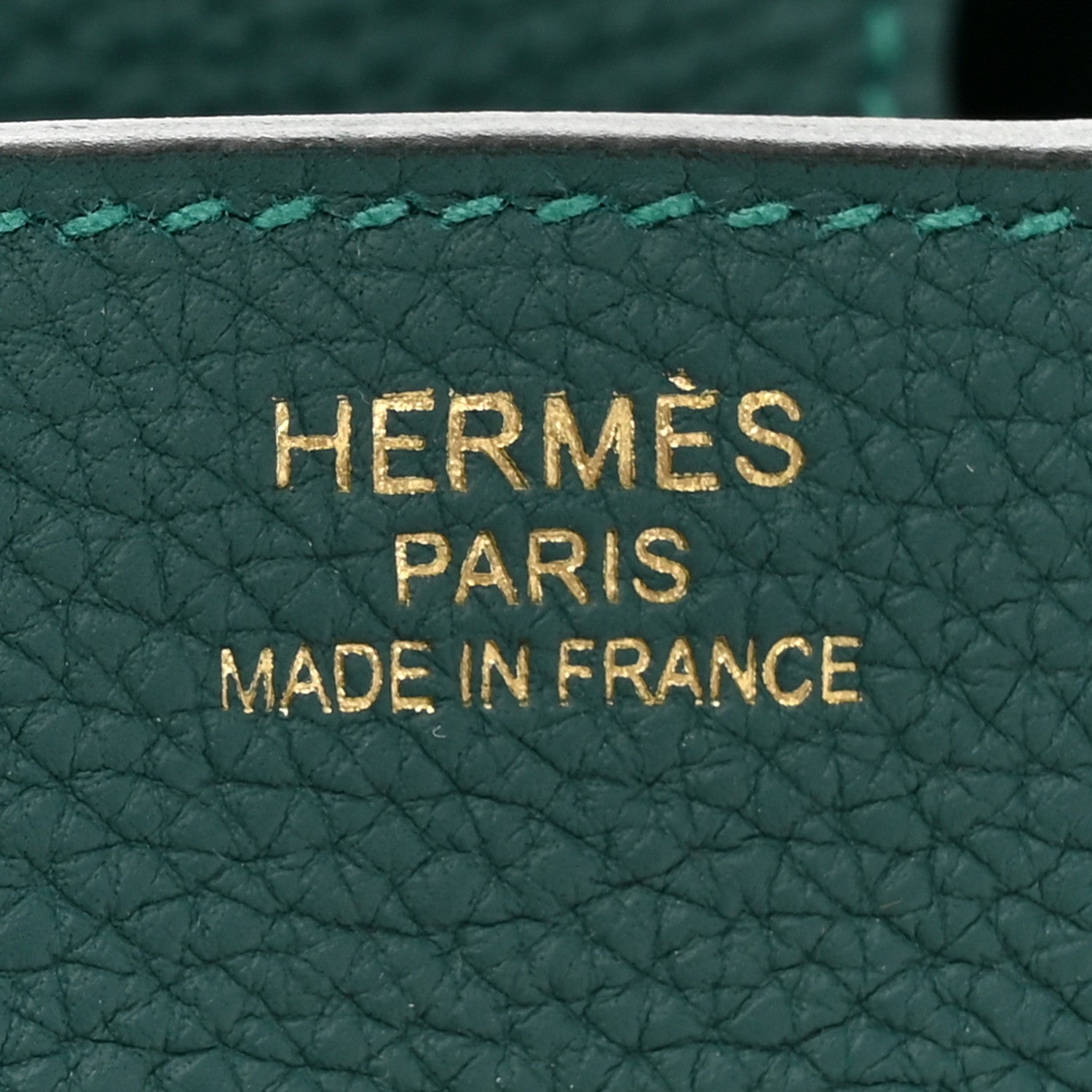 Hermes Togo Birkin 35 Malachite 6 of 16