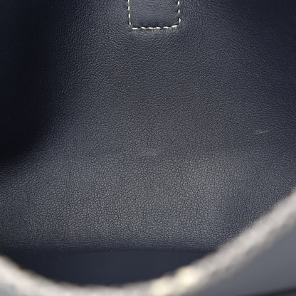 Hermes Swift Lizard Jige Elan Touch 29 Clutch Bleu Nuit Ombre 9 of 10
