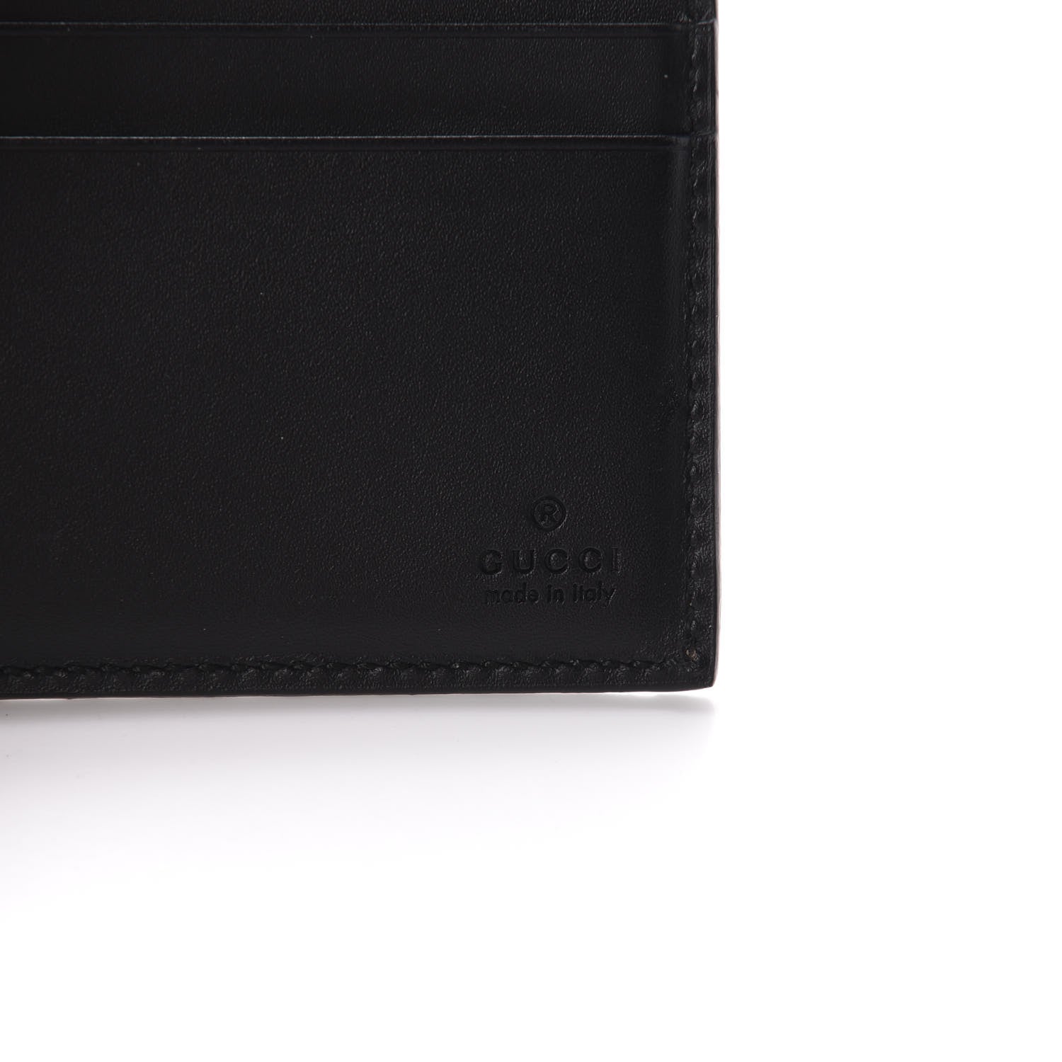 Gucci GG Supreme Monogram Kingsnake Bi-Fold Wallet Beige 6 of 8