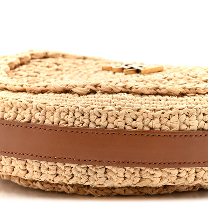 Saint Laurent Raffia Sac Round Naturel 10 of 10