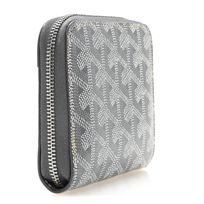 Goyard Goyardine Matignon PM Wallet Grey 3 of 8