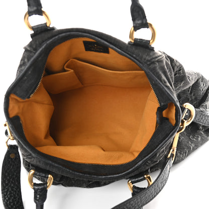 Louis Vuitton Denim Neo Cabby MM Black 5 of 10