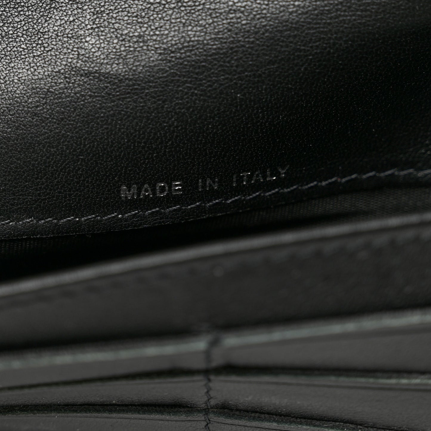 Caviar Timeless CC Large Gusset Flap Wallet Black
