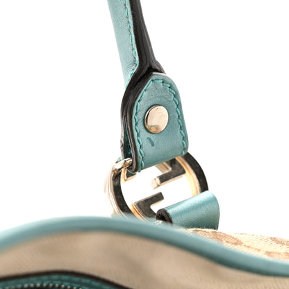Gucci Monogram Medium Twins Shoulder Bag Turquoise 15 of 15