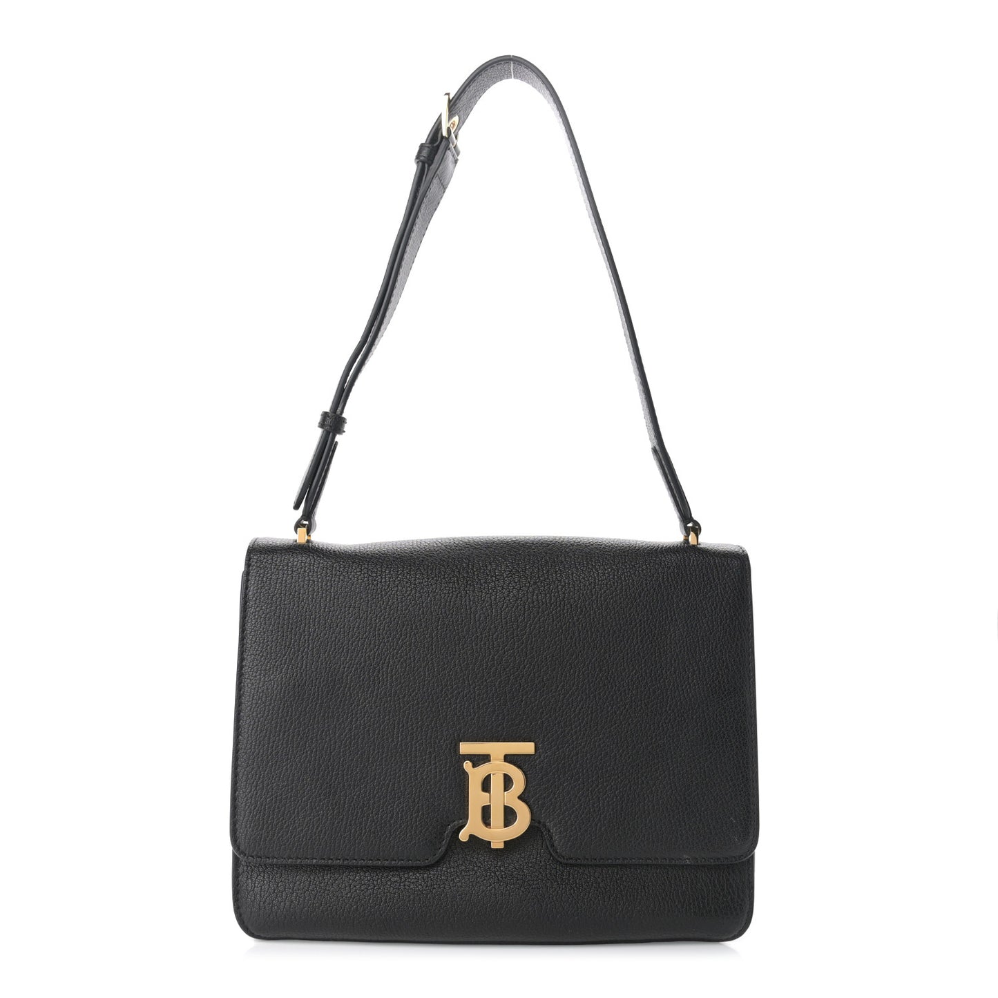 Goatskin Medium Alice Bag Optic Black