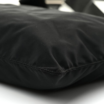 Prada Nylon Saffiano Flat Messenger Bag Black 9 of 11