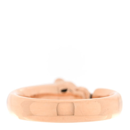 Cartier 18K Pink Gold Tsavorite Black Onyx Panthere De Cartier Ring 56 7.5 3 of 6