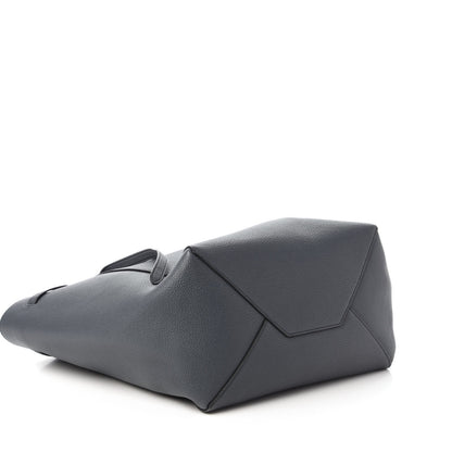 Celine Soft Grained Calfskin Small Belt Cabas Phantom Dark Sea 4 of 9