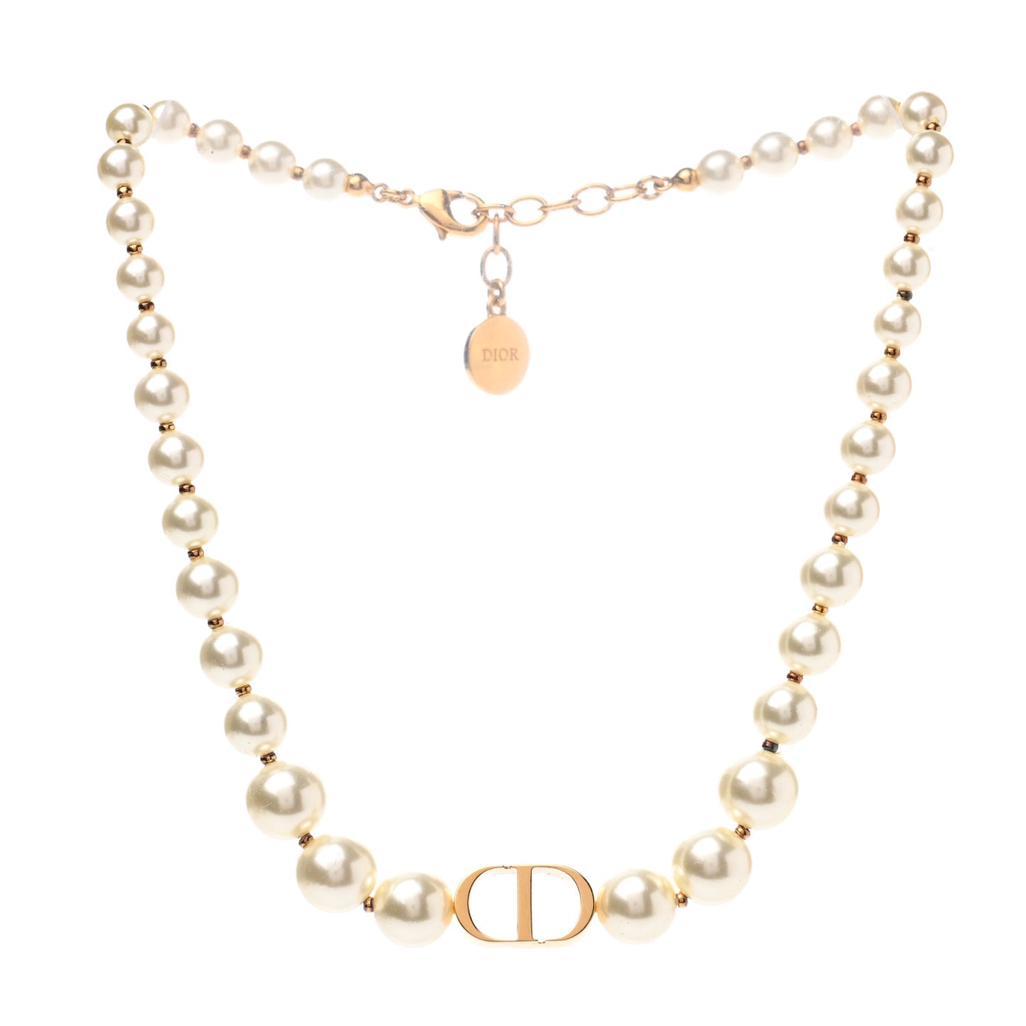 Pearl 30 Montaigne Choker Necklace Gold