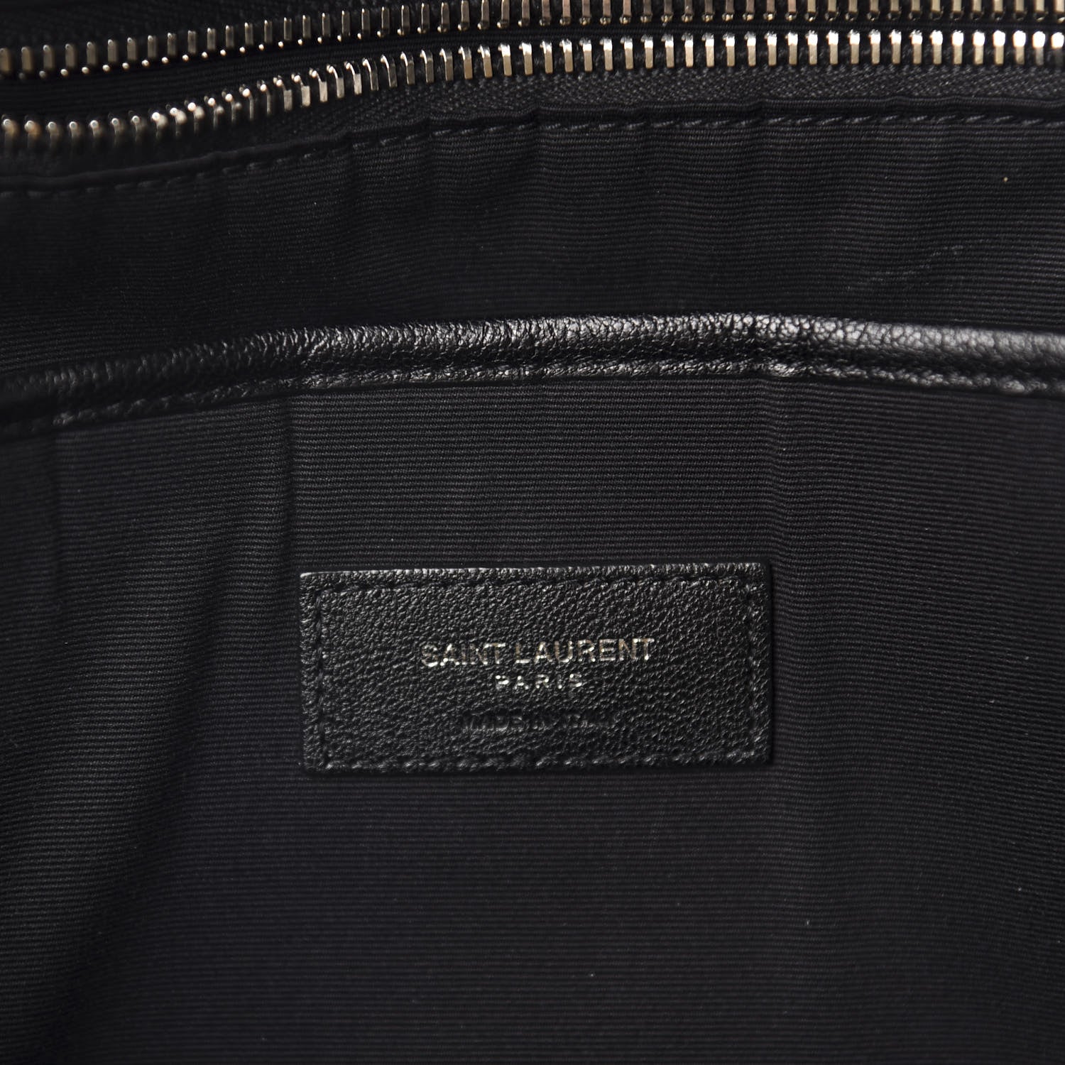 Saint Laurent Lambskin Mini City Backpack Black 7 of 9