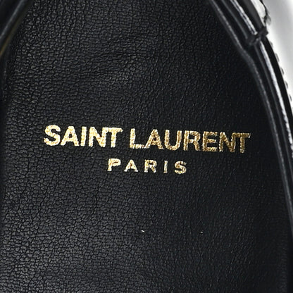 Saint Laurent Magnum Lux Chunky Le Loafer Penny Slippers 38.5 Black 8 of 10