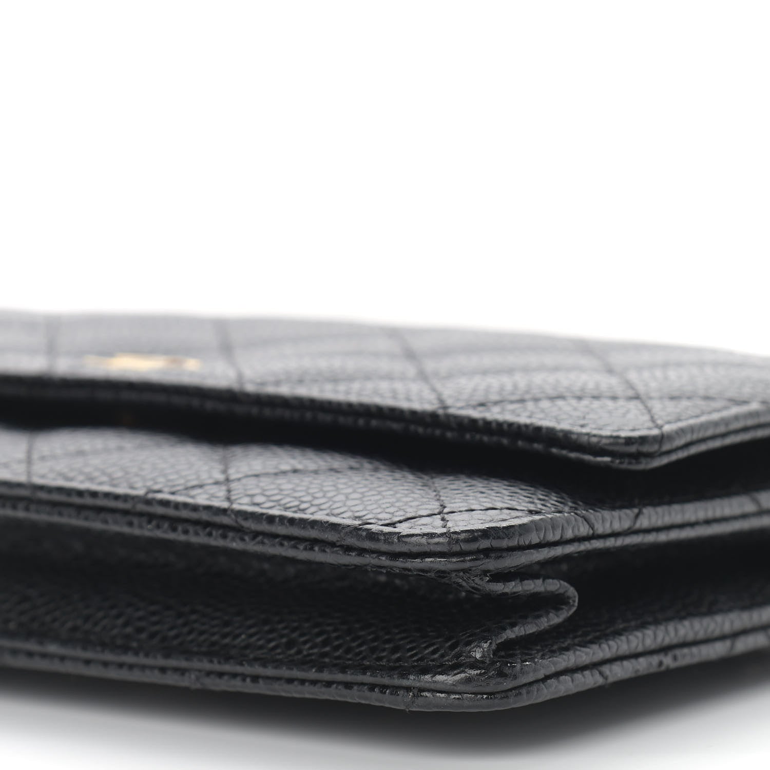 Chanel Caviar Quilted Wallet On Chain WOC Black 6 of 10