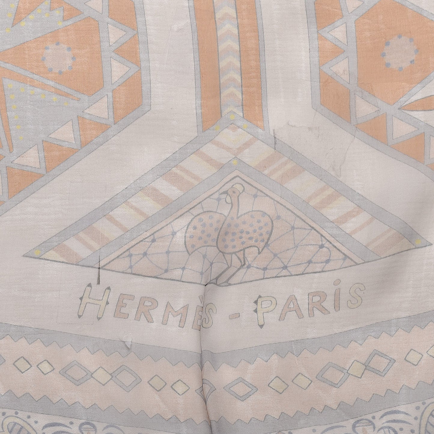 Silk Mousseline Ors Blues d'Afrique 140 Shawl
