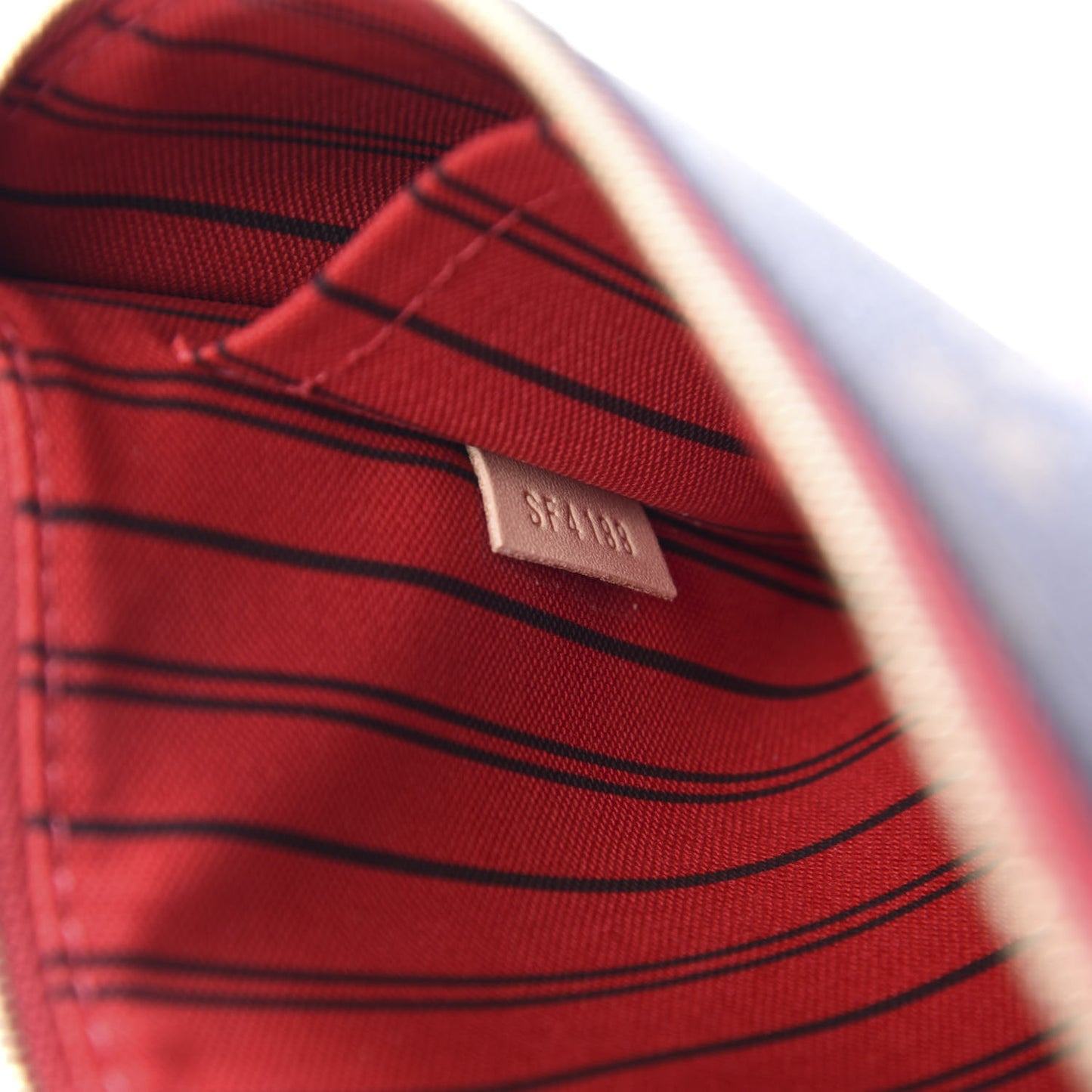 Monogram Neverfull MM GM Pochette Cherry