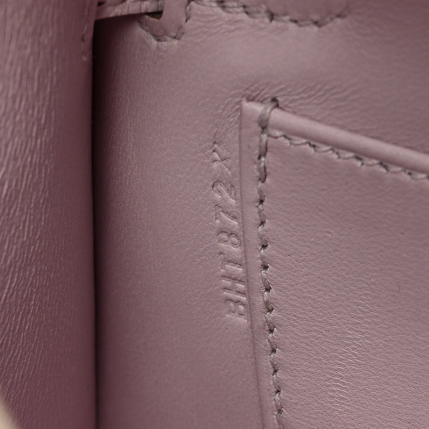 Chevre Mysore Mini Kelly Sellier 20 Mauve Pale