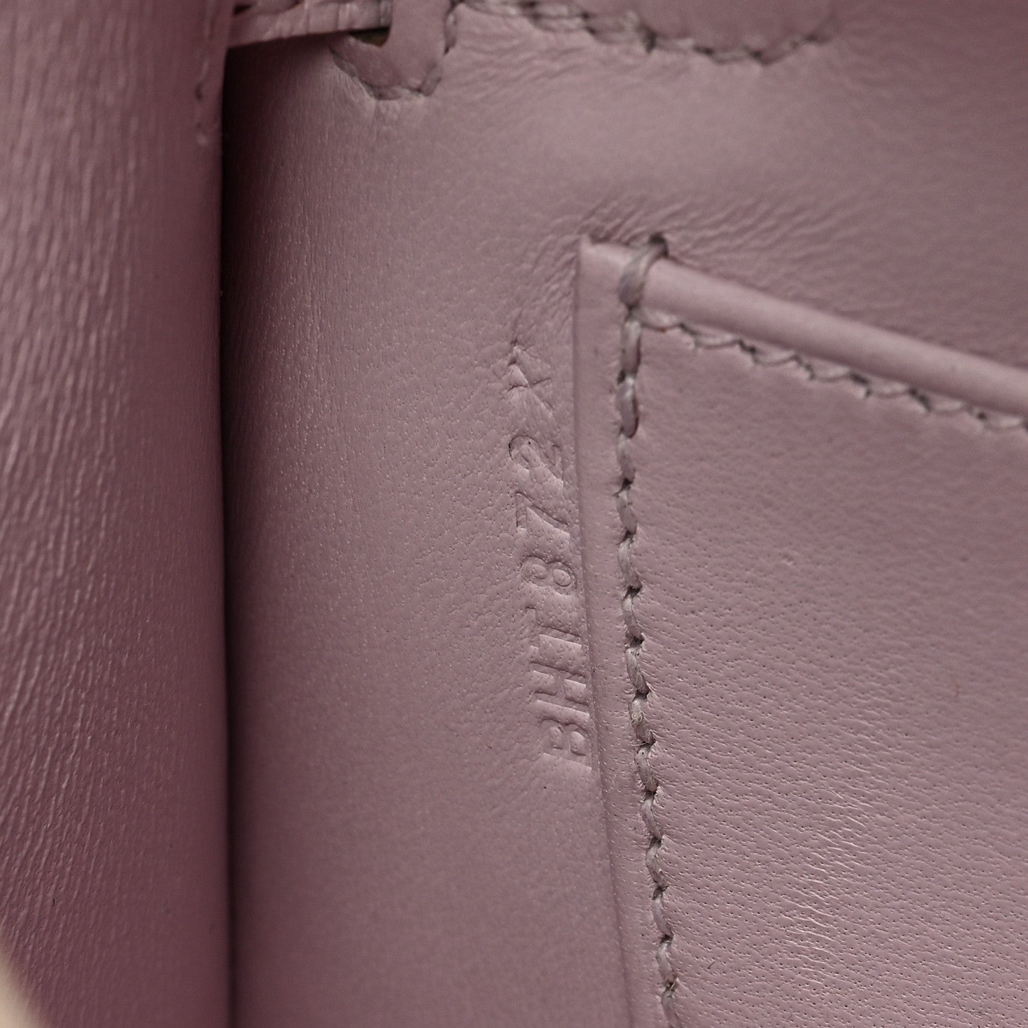 Hermes Chevre Mysore Mini Kelly Sellier 20 Mauve Pale 7 of 11