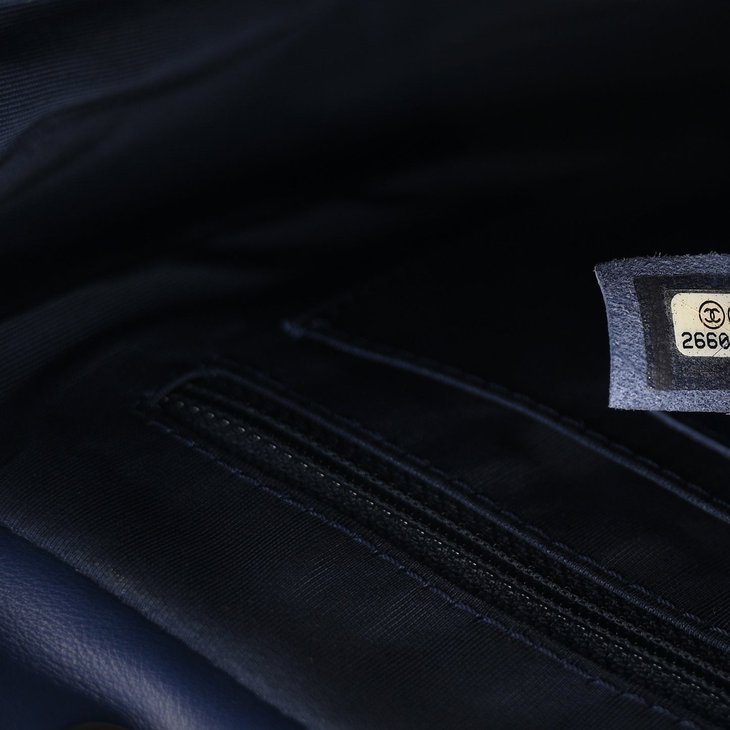 Calfskin Quilted Small Urban Spirit Backpack Navy