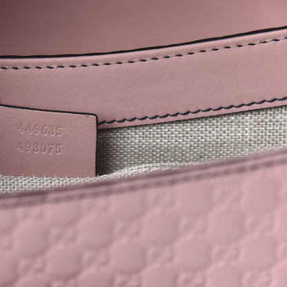 Gucci Microguccissima Medium Emily Chain Shoulder Bag Soft Pink 9 of 10