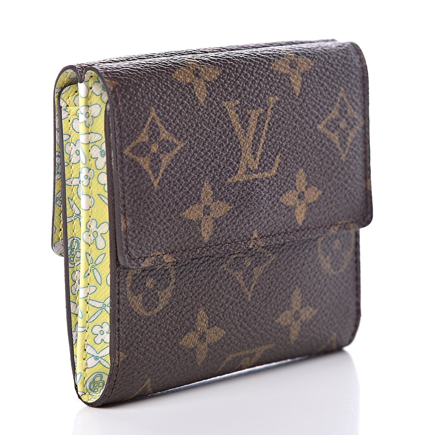 Monogram Fleuri Elise Wallet Vert