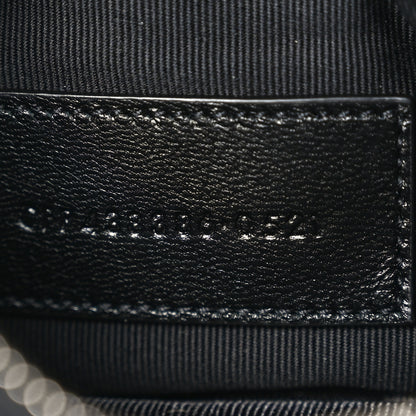 Saint Laurent Calfskin Matelasse Monogram Key Pouch Black 7 of 8