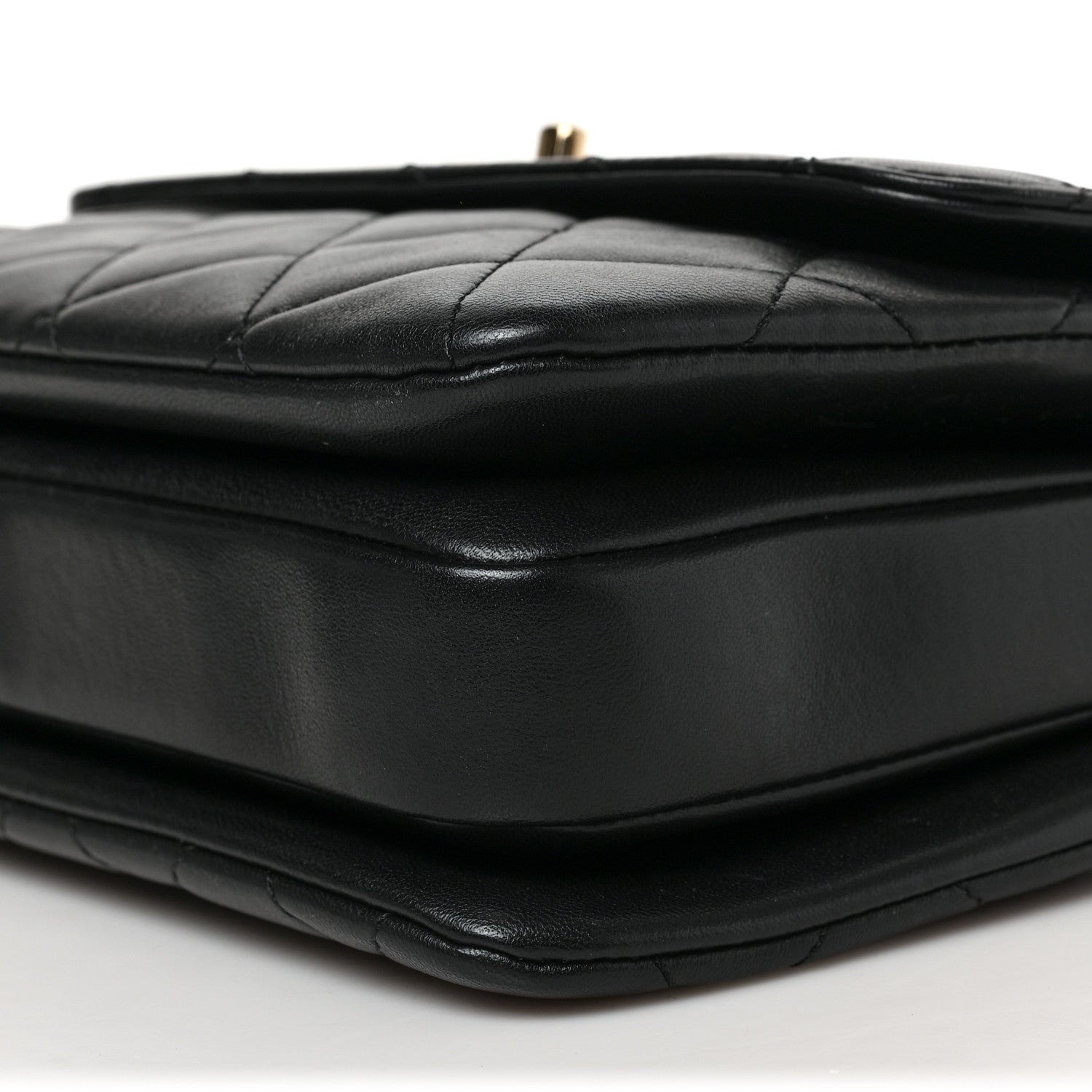 Chanel Lambskin Quilted Small Trendy CC Dual Handle Flap Bag Black 9 of 10