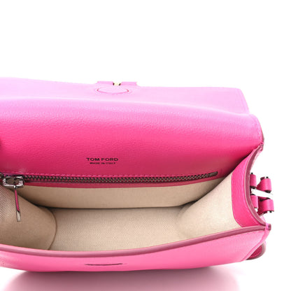 Tom Ford Calfskin Mini T Clasp Tara Crossbody Bag Pink 5 of 8