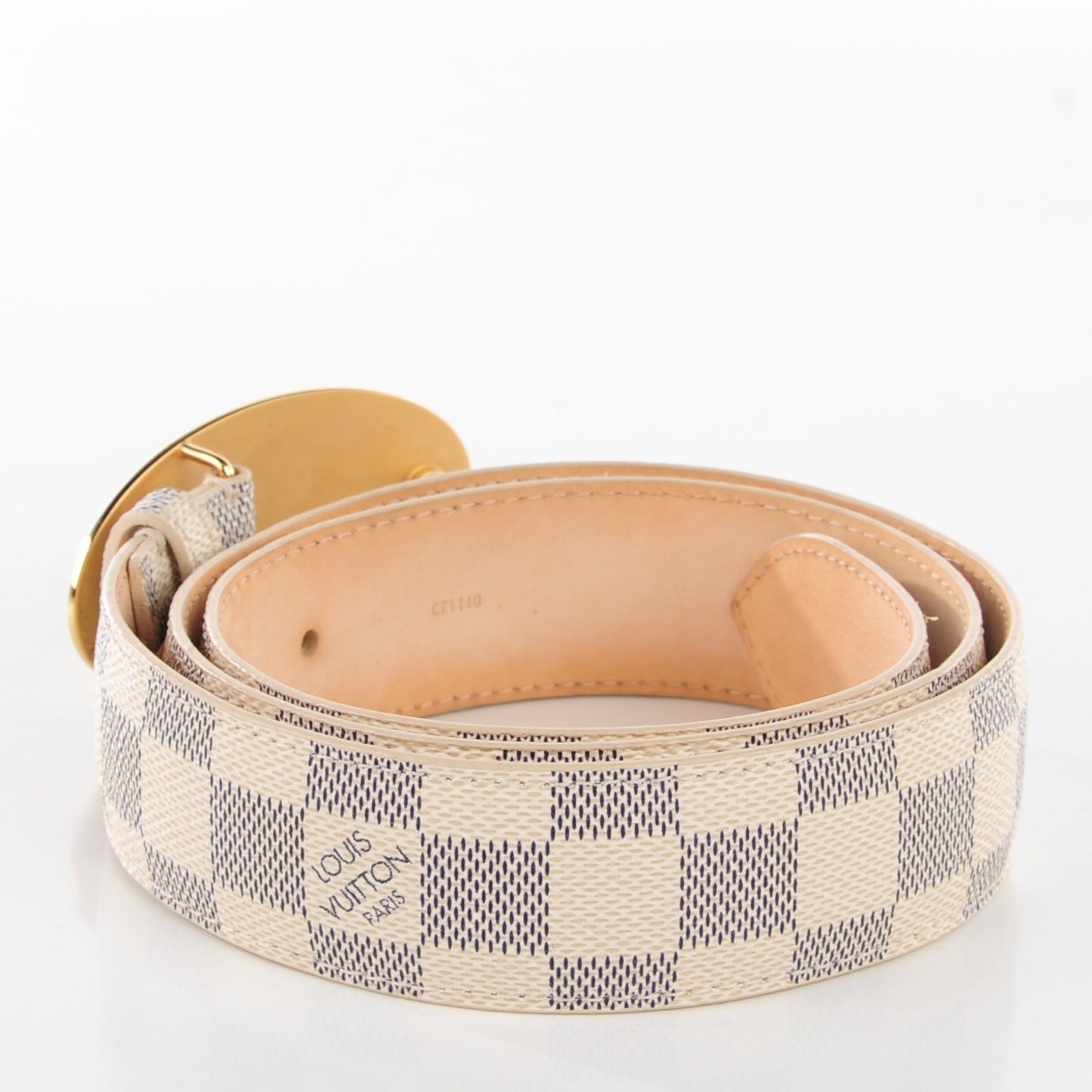 Damier Azur Voyage Belt 85 34