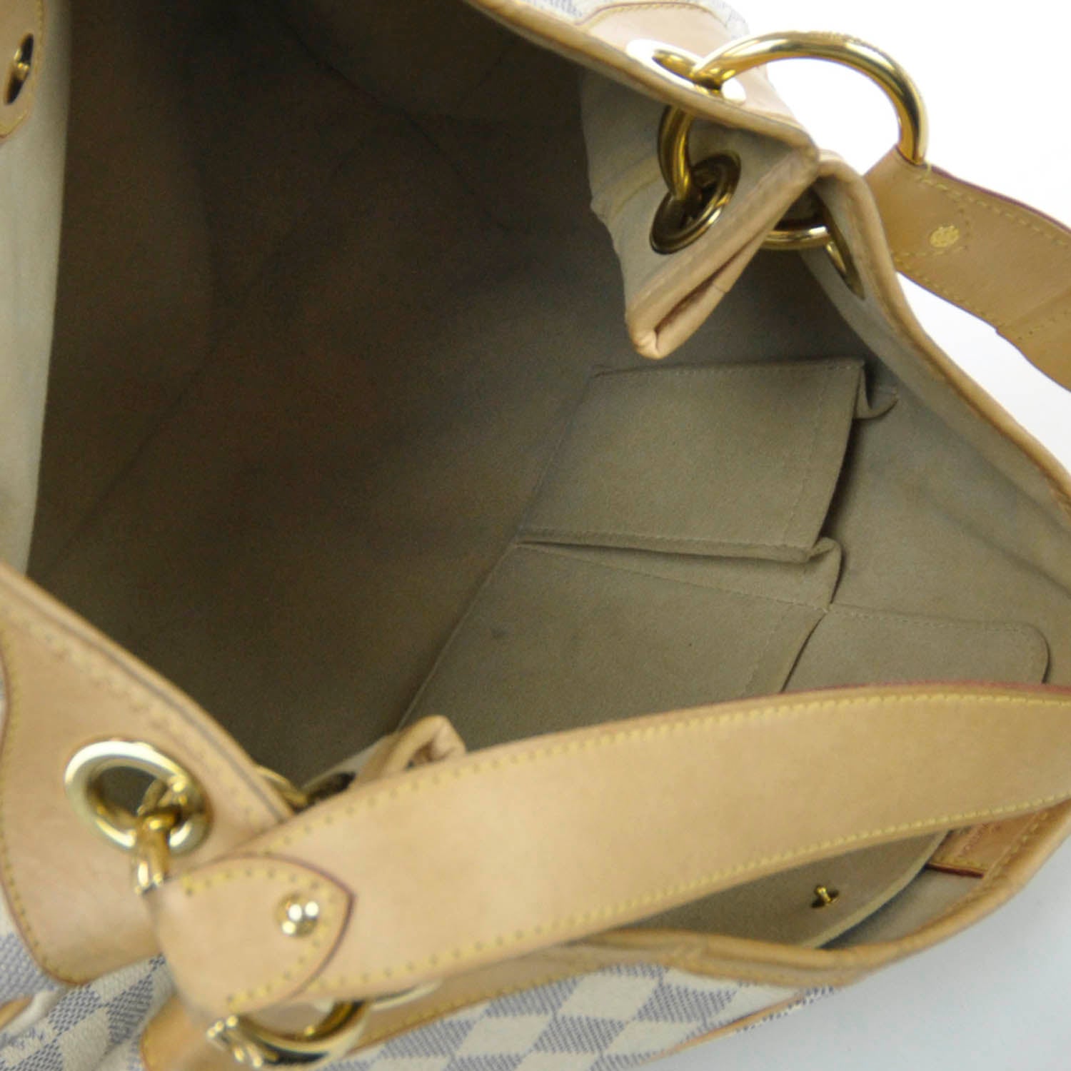 Louis Vuitton Damier Azur Galliera GM 7 of 9