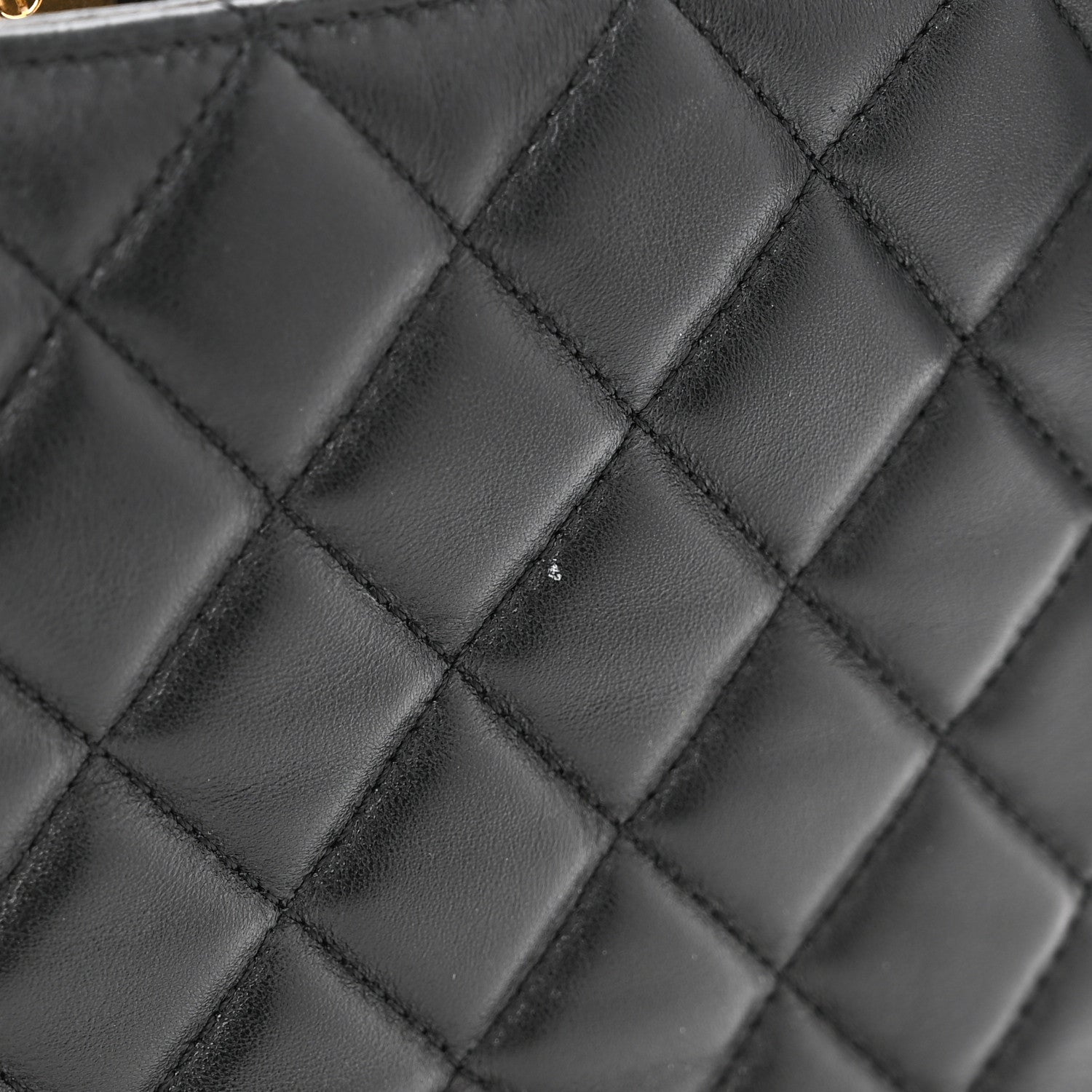 Chanel Lambskin Quilted Small Pearl Crush Hobo Black 12 of 13