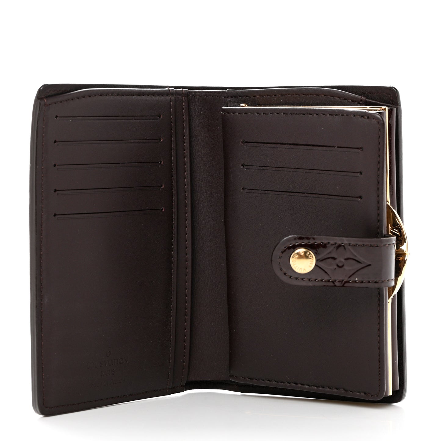 Vernis French Purse Wallet Amarante