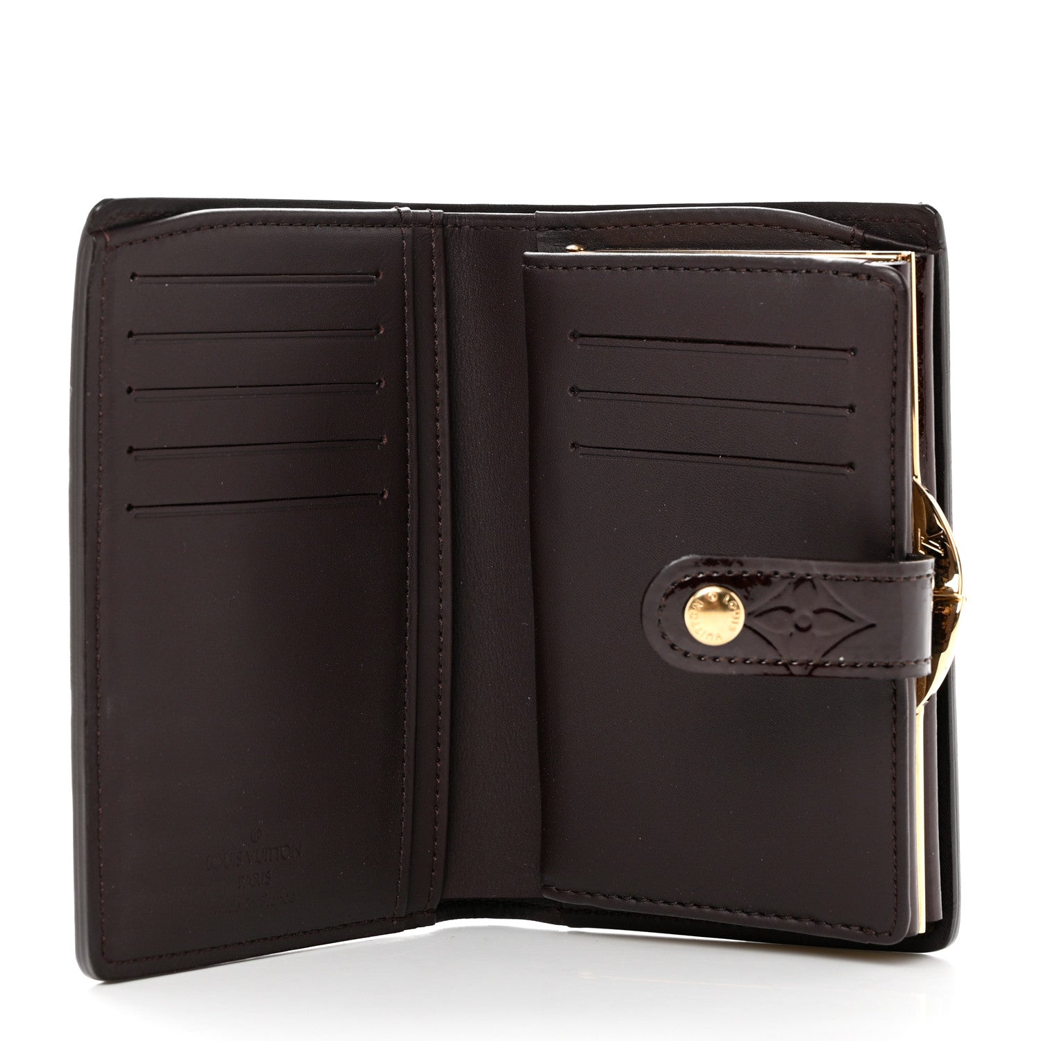 Louis Vuitton Vernis French Purse Wallet Amarante 5 of 8