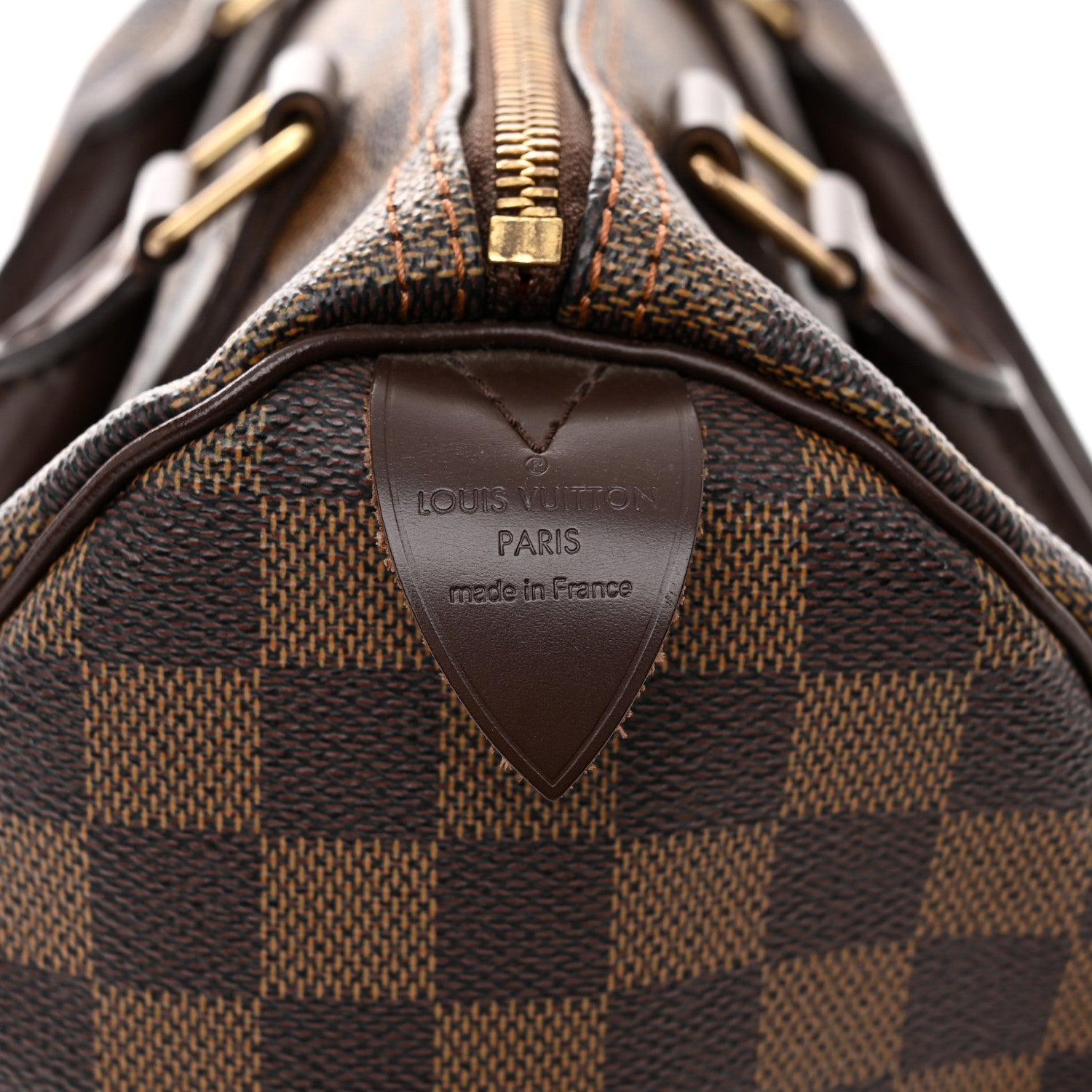 Louis Vuitton Damier Ebene Speedy 25 6 of 15