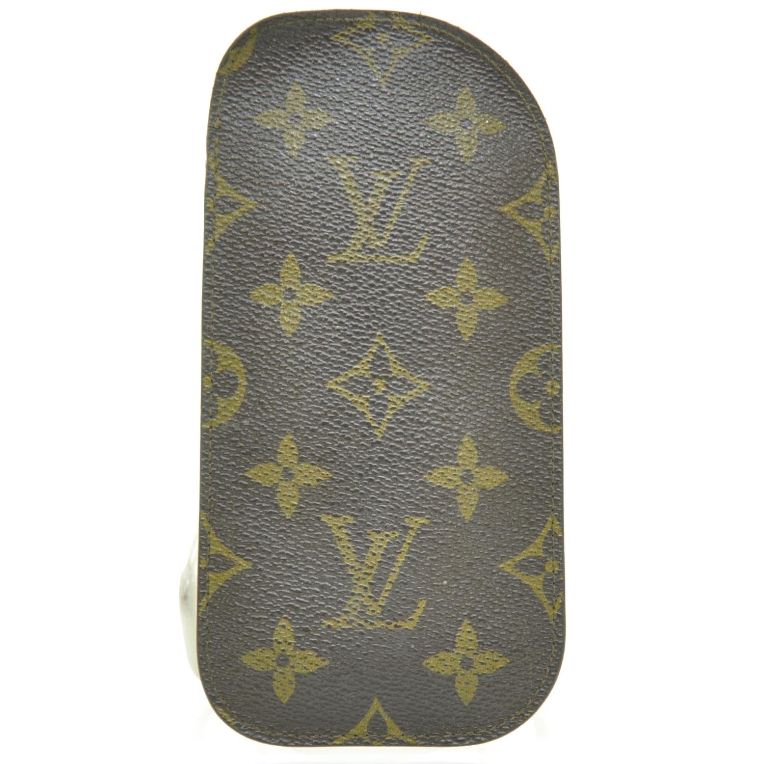 Louis Vuitton Monogram Etui Lunettes Plat Eyeglass Case 2 of 5