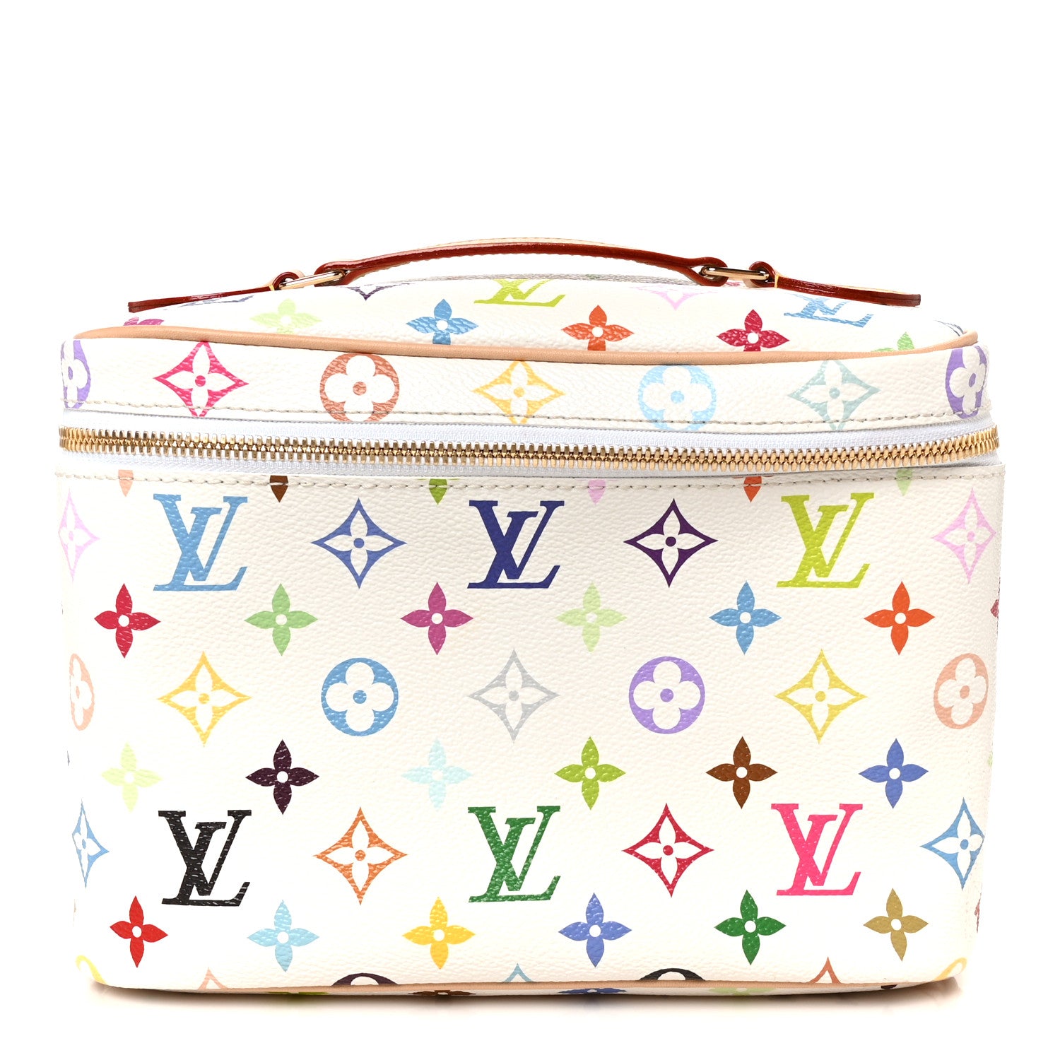 Louis Vuitton LV X TM Monogram Multicolor Nice BB White 1 of 9