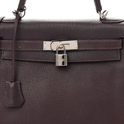 Hermes Taurillon Clemence Kelly Retourne 28 Raisin 8 of 24