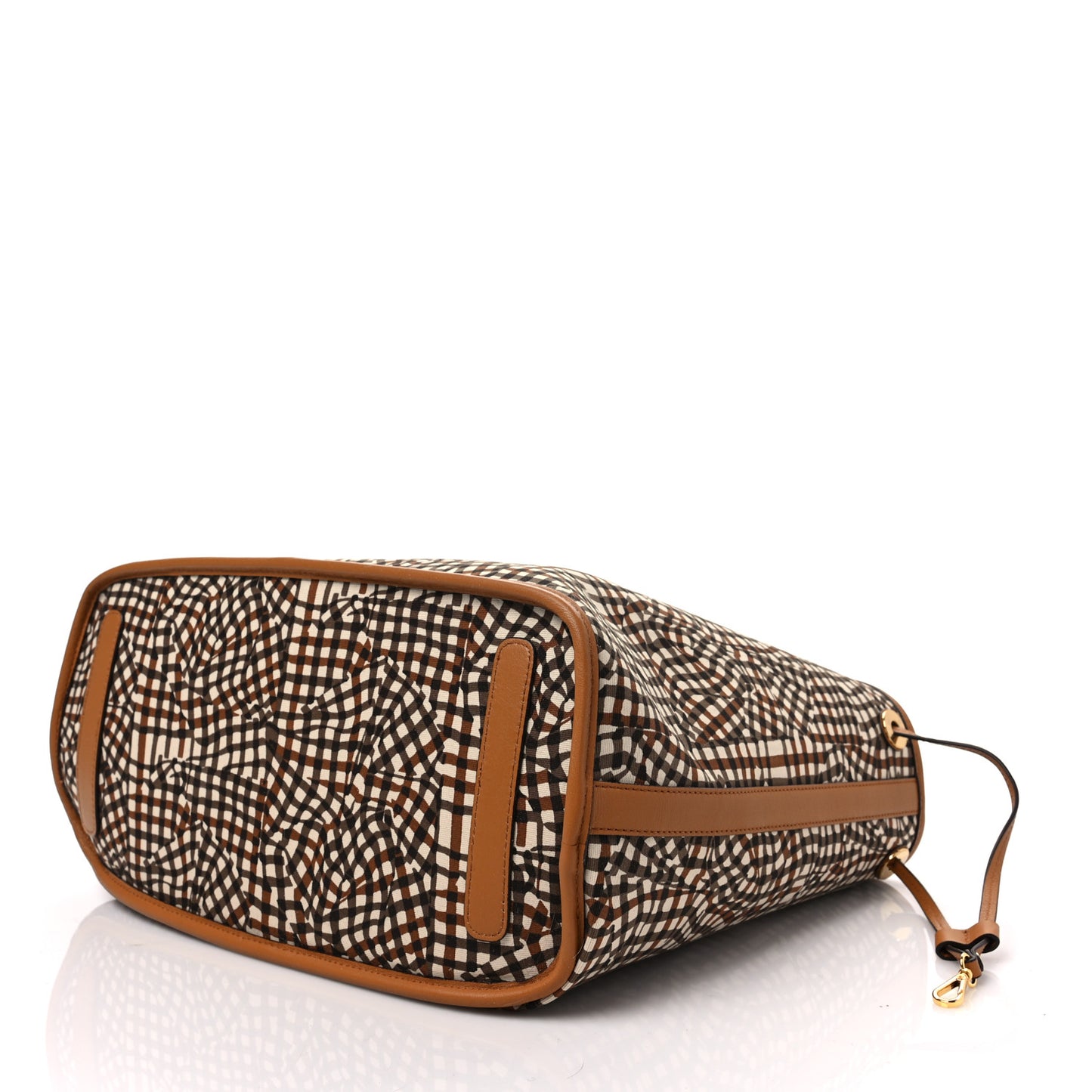 Visetos Medium Liz Reversible City Series New York Shopper Tote Cognac