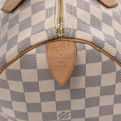 Louis Vuitton Damier Azur Speedy 30 10 of 10