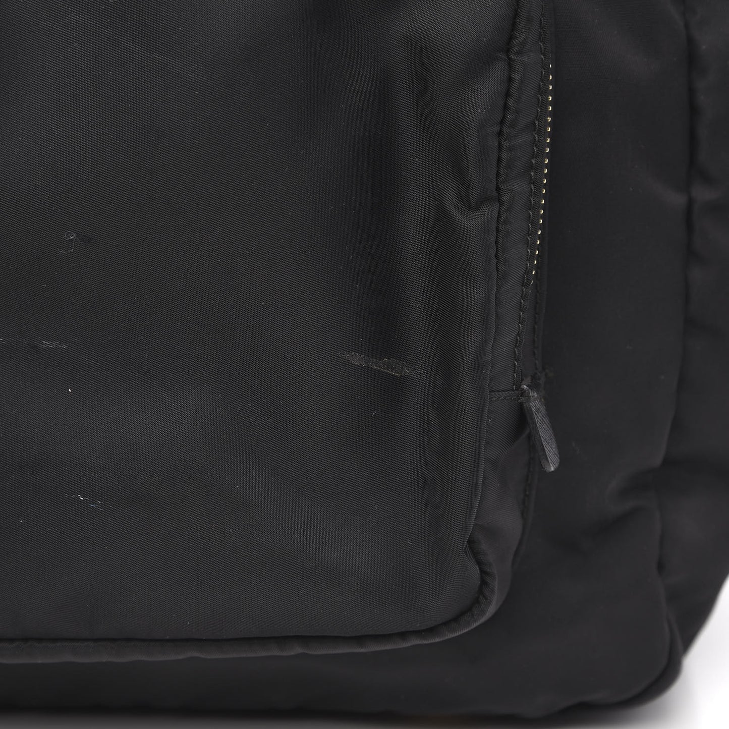 Tessuto Nylon Vela Diaper Bag Black