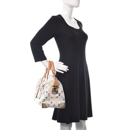Louis Vuitton Monogram Multicolor Speedy 30 White 2 of 14