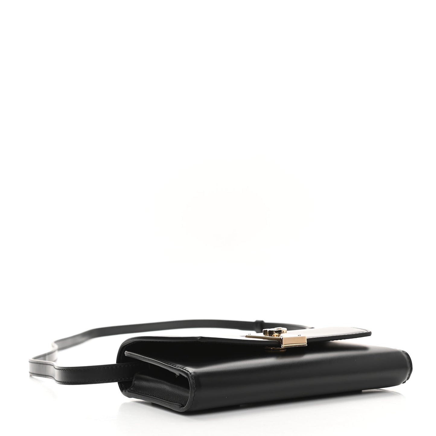 Smooth Calfskin Boxyz Mini Crossbody Belt Bag Black