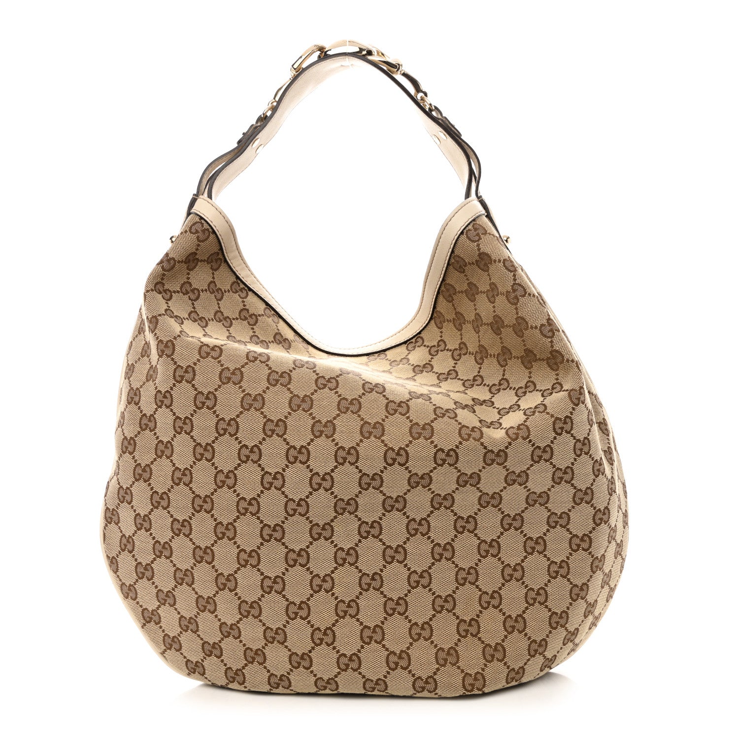 Gucci Monogram Large Wave Hobo Off White 1 of 12