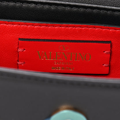 Valentino Garavani Calfskin Small Supervee Crossbody Bag Black 5 of 6