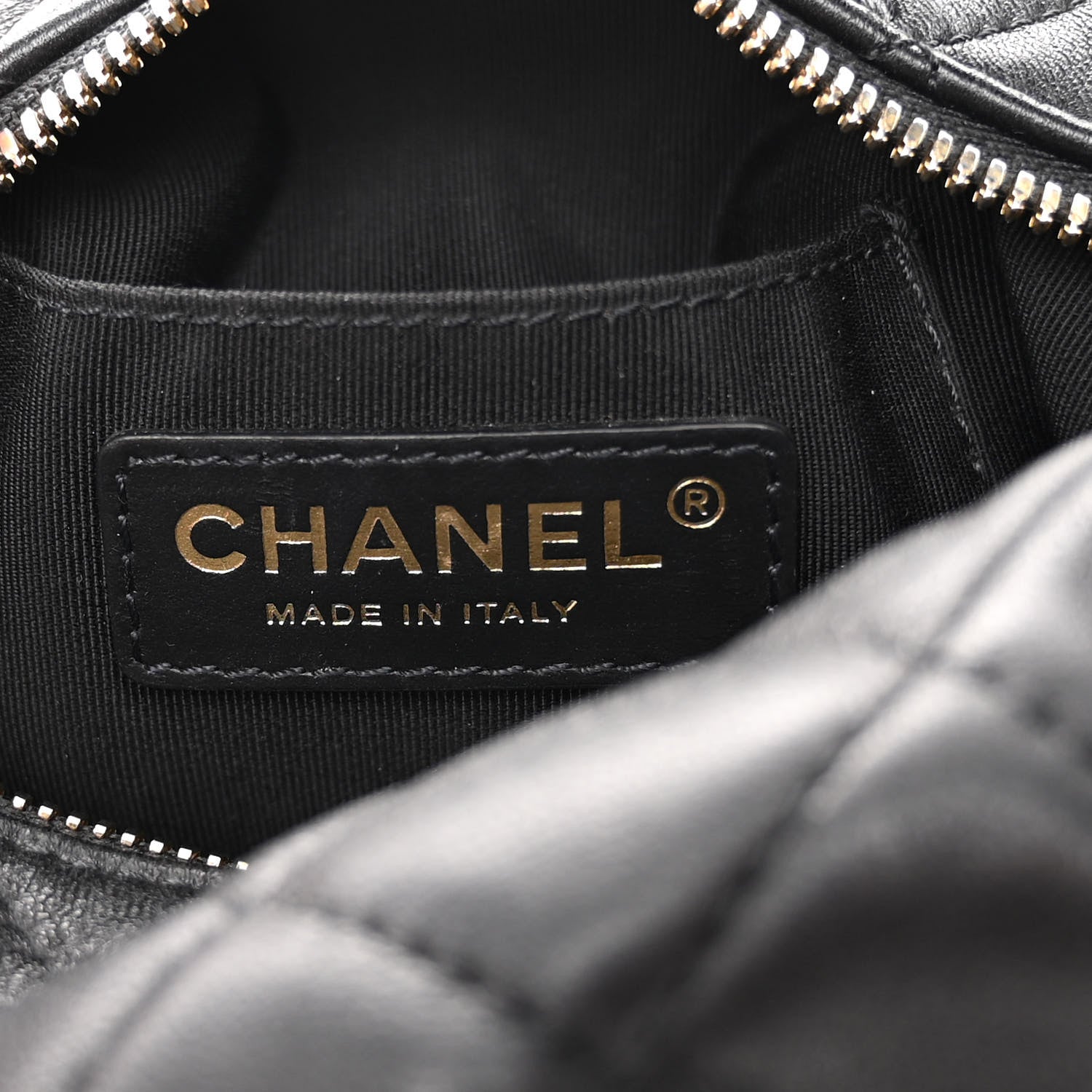 Chanel Lambskin Quilted Small Perfect Meeting Hobo Black 6 of 10